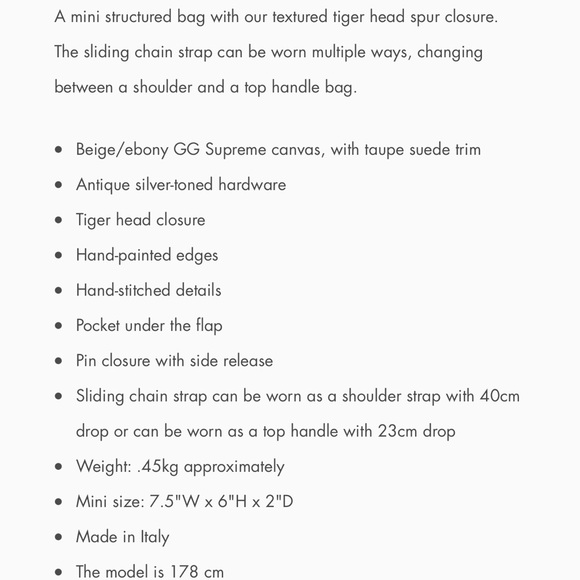 Gucci Dionysus Supreme mini - Picture 11 of 11